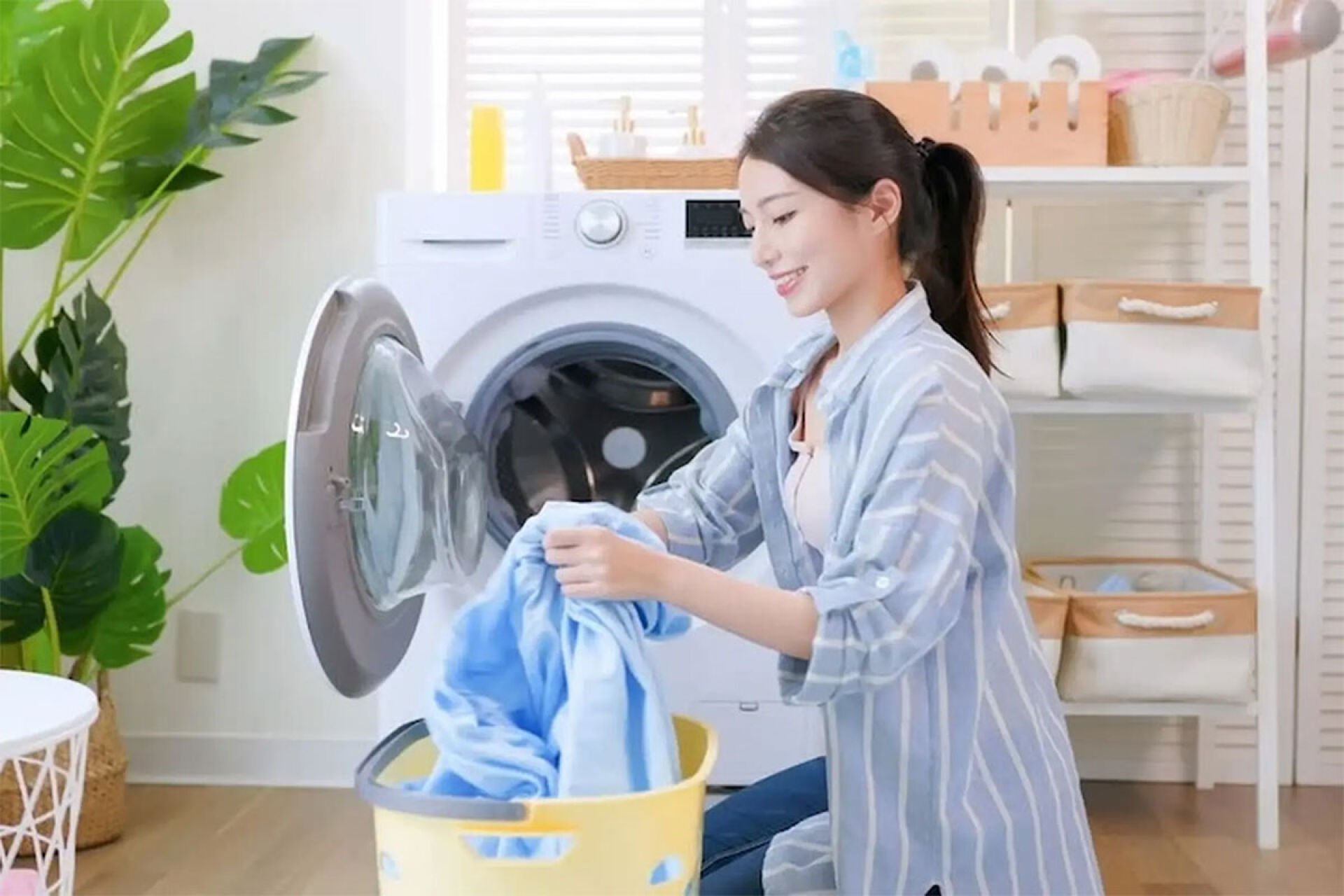 Sử dụng máy giặt đúng cách giúp tăng tuổi thọ máy
